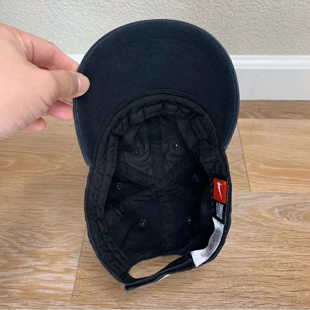 Nike Toddler Black Adjustable Baseball Cap Hat